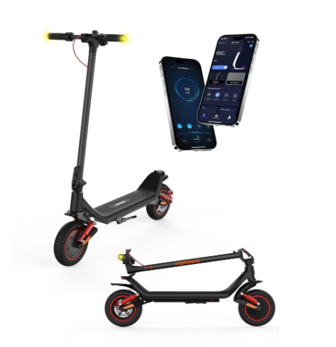 DRIF Foldable Electric Scooter with Impact-Resistant Wheels, 500W Motor, IPX5 Waterproof, 30 Km/h Max Speed