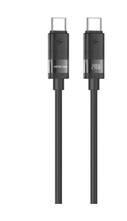 Green Lion USB-C to USB-C Cable with Matte Silicone