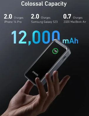 Anker Power Bank 12000mAh Black A1335011