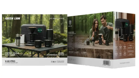 Green Lion V-60 Pro Coffee Maker Set