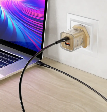Porodo Tezclarte Quick Wall Charger Dual-Port Fast Charging Khaki