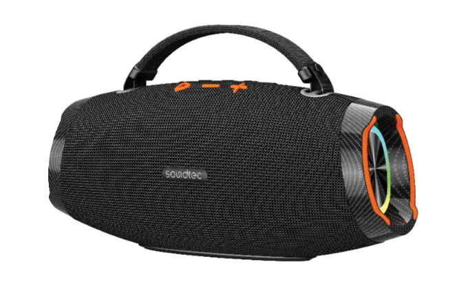 Porodo Soundtec Nancy Portable Stereo Speaker TWS Pairing - Black