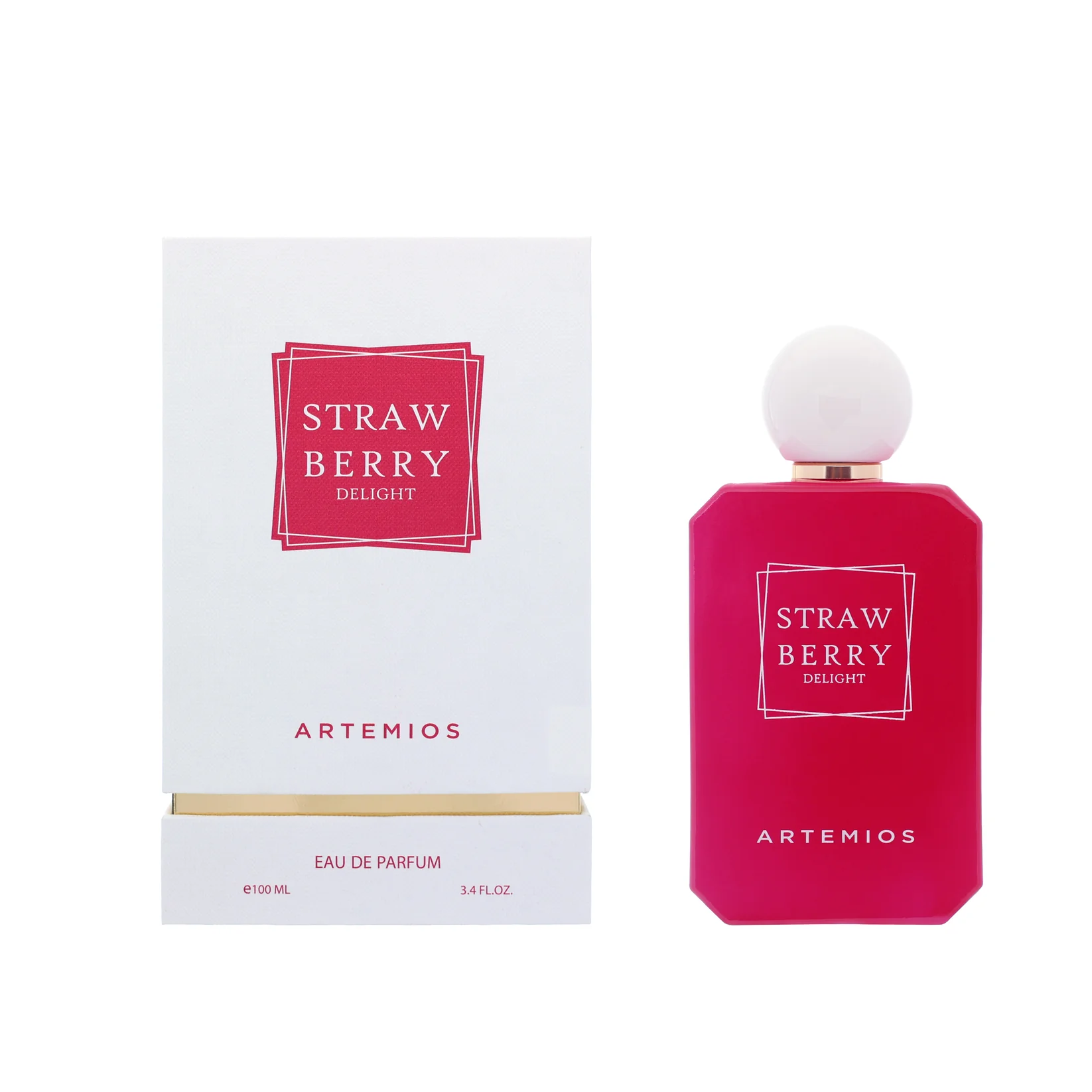 Artemios Strawberry Delight Eau De Parfum 100ml – Floral Fruity Gourmand Perfume for Women