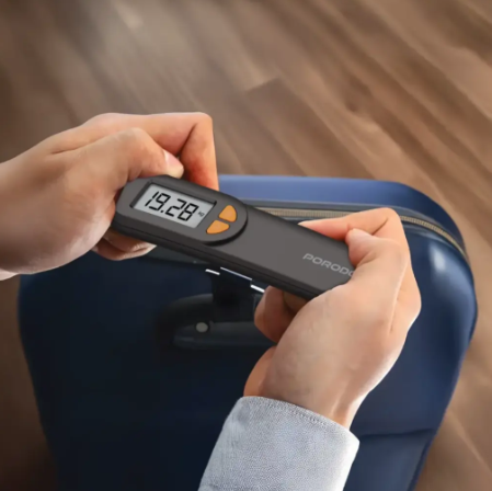 Porodo Lifestyle Accuscale High-Precision Luggage Scale - Black