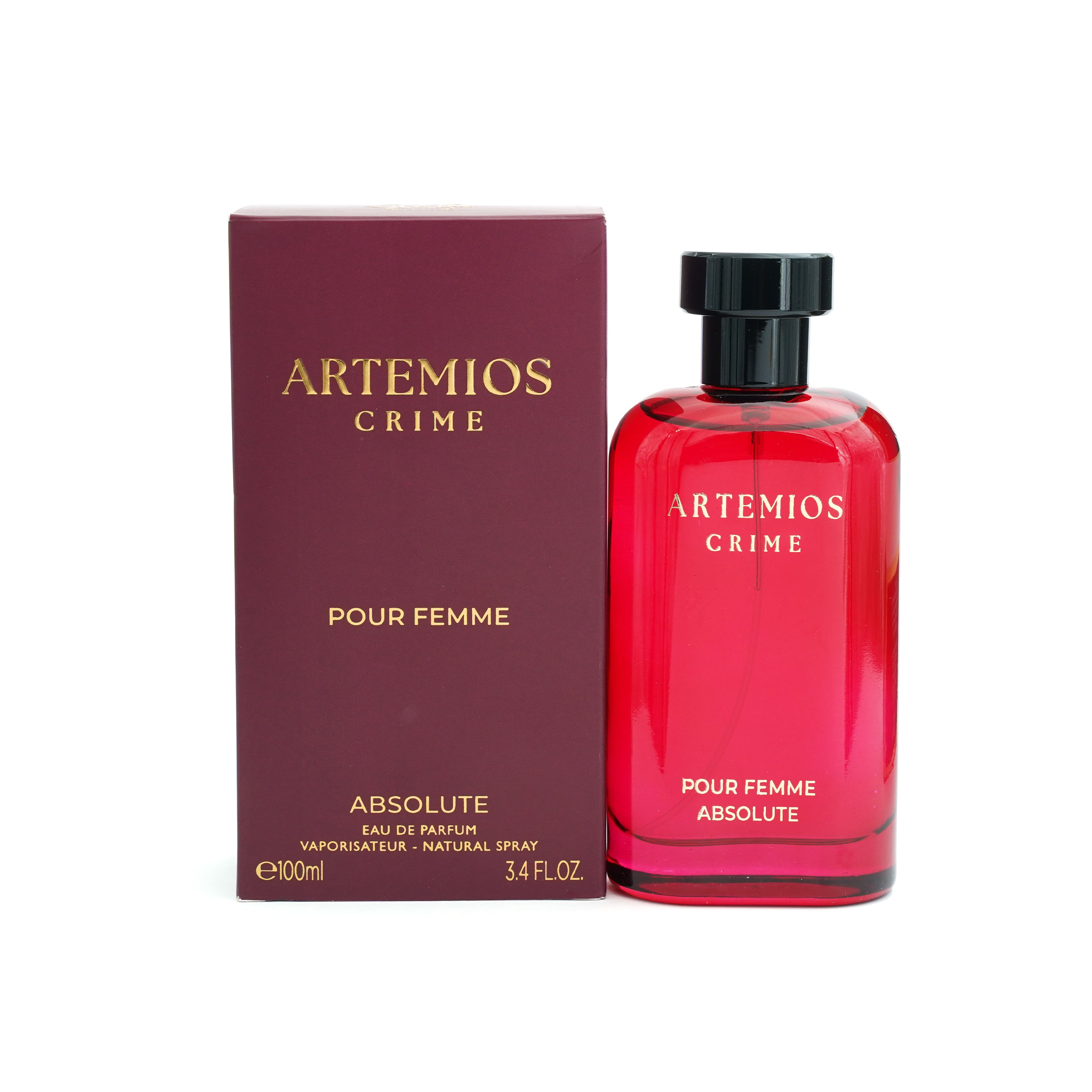 Artemios Crime Pour Femme Absolute Eau De Parfum 100ml – Chypre Fruity Perfume for Women