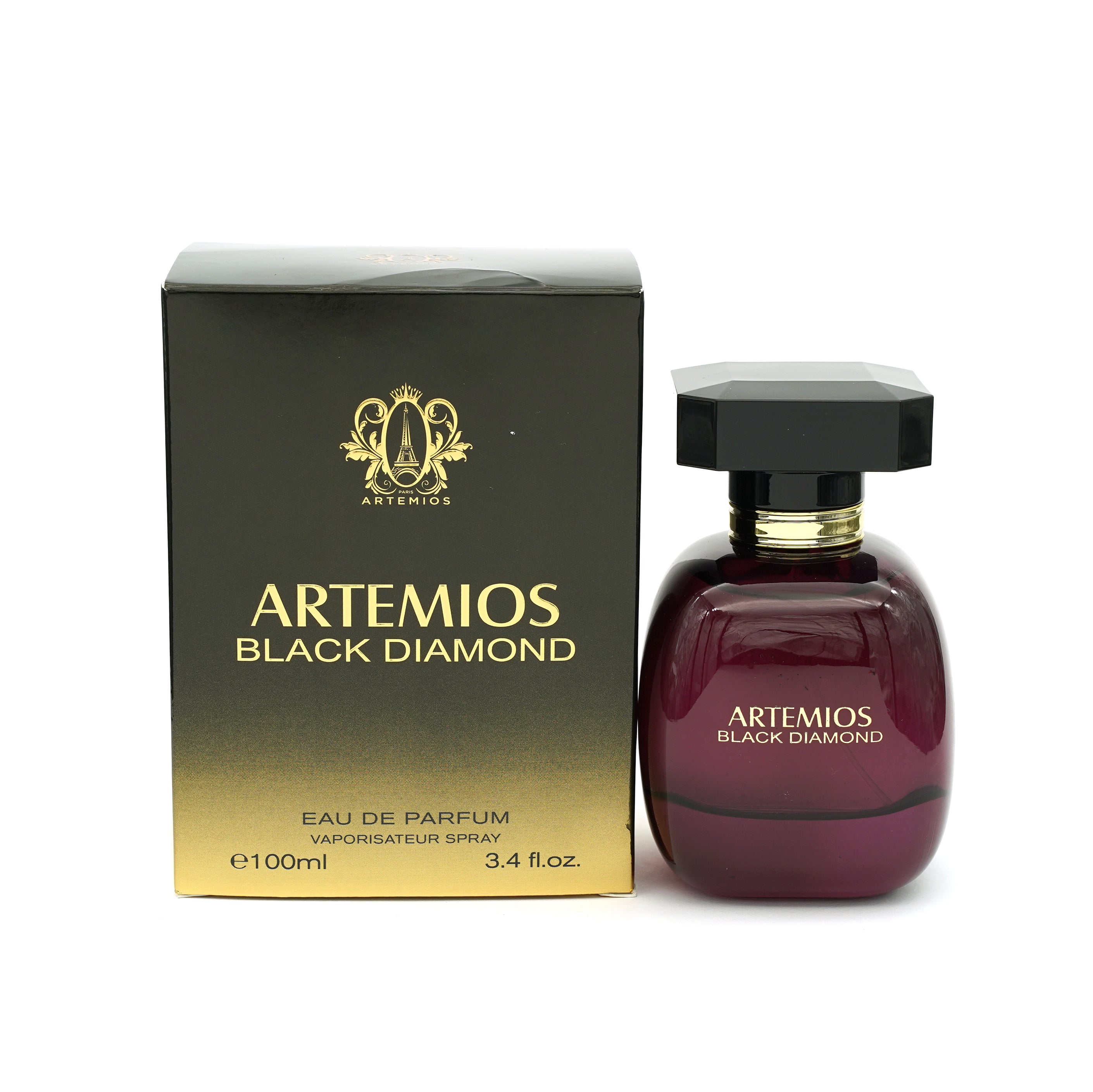 Artemios Black Diamond Eau De Parfum 100ml – Amber Floral Perfume for Women
