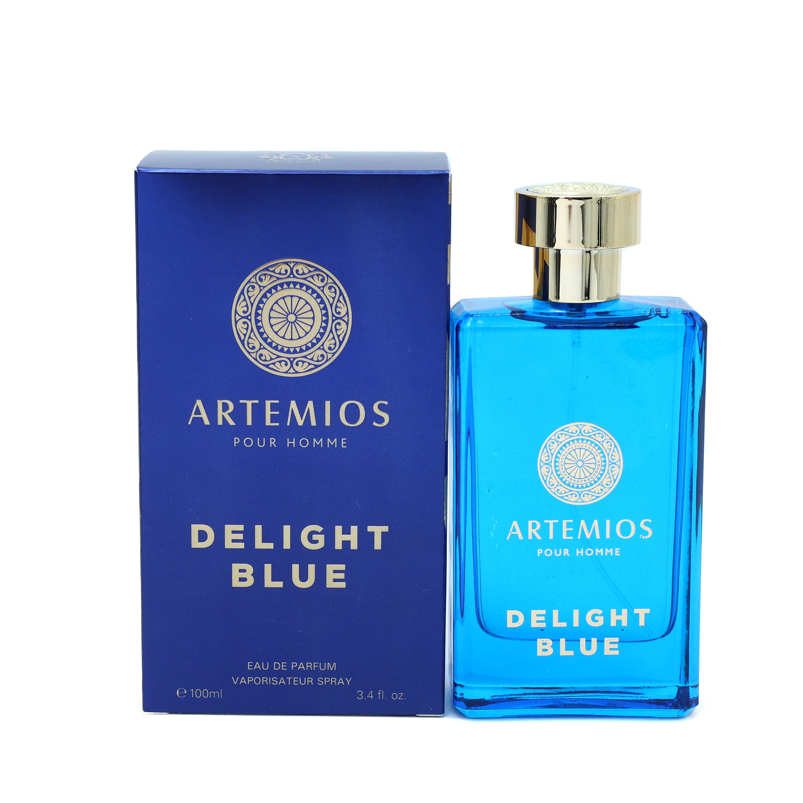 Artemios Delight Blue Eau De Parfum 100ml – Aromatic Fougère Perfume for Men